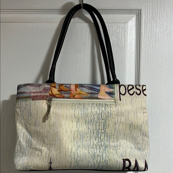 Coin Art Printed Handbag - Picture 6 of 13